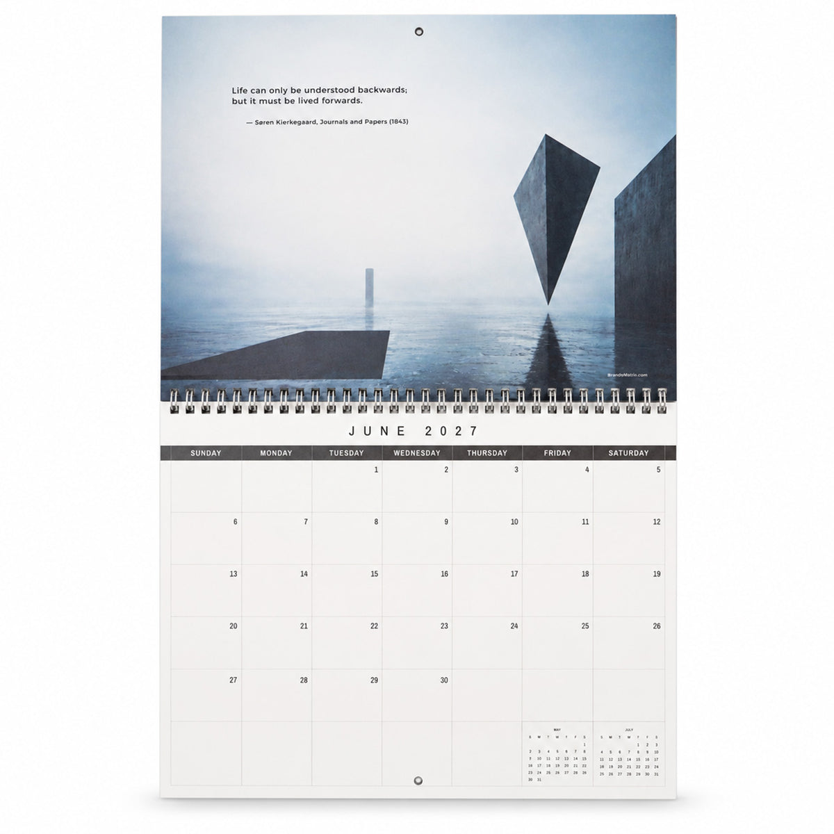 Existentialist Calendar - 2027