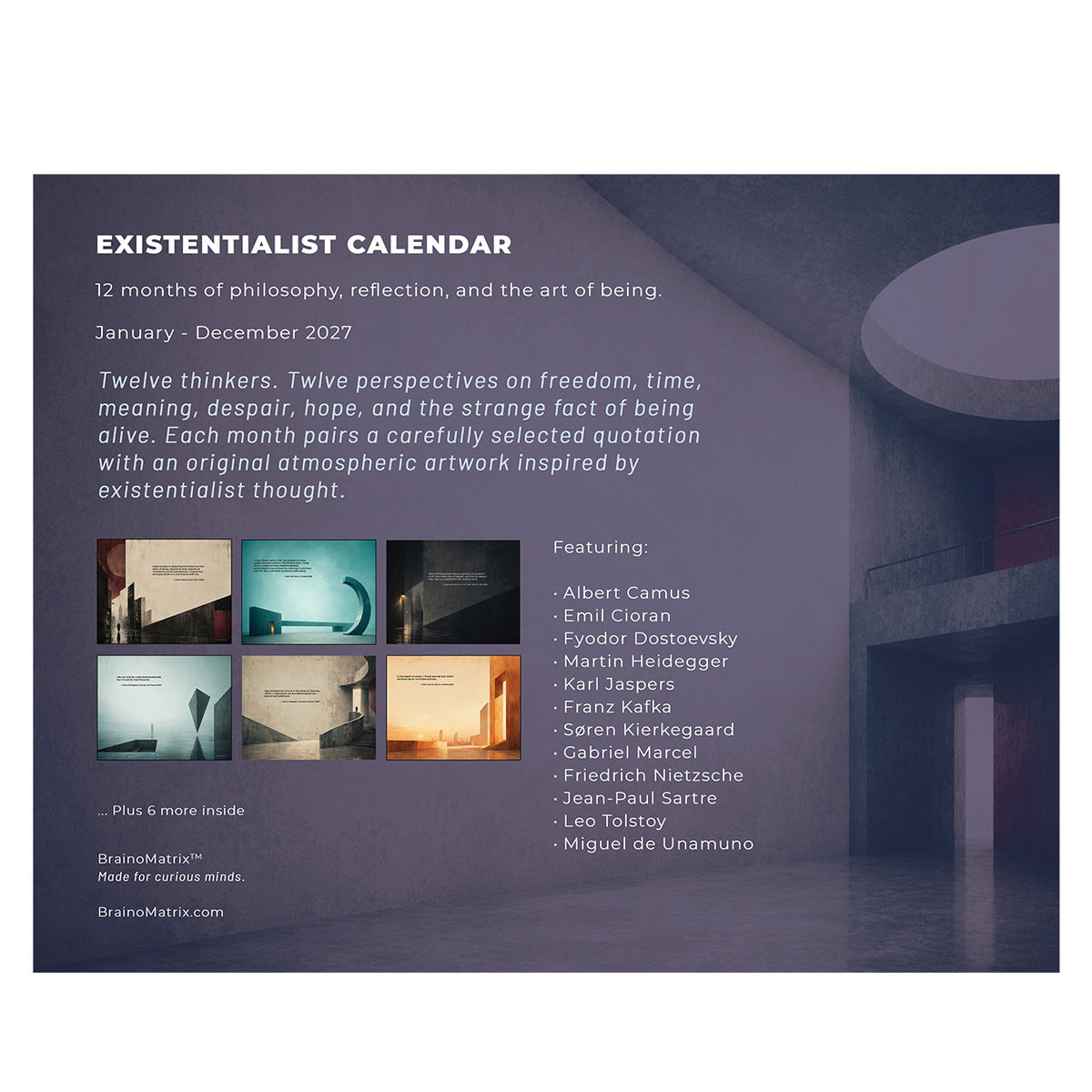 Existentialist Calendar - 2027